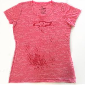 Hot pink, Chevy graphic T-shirt